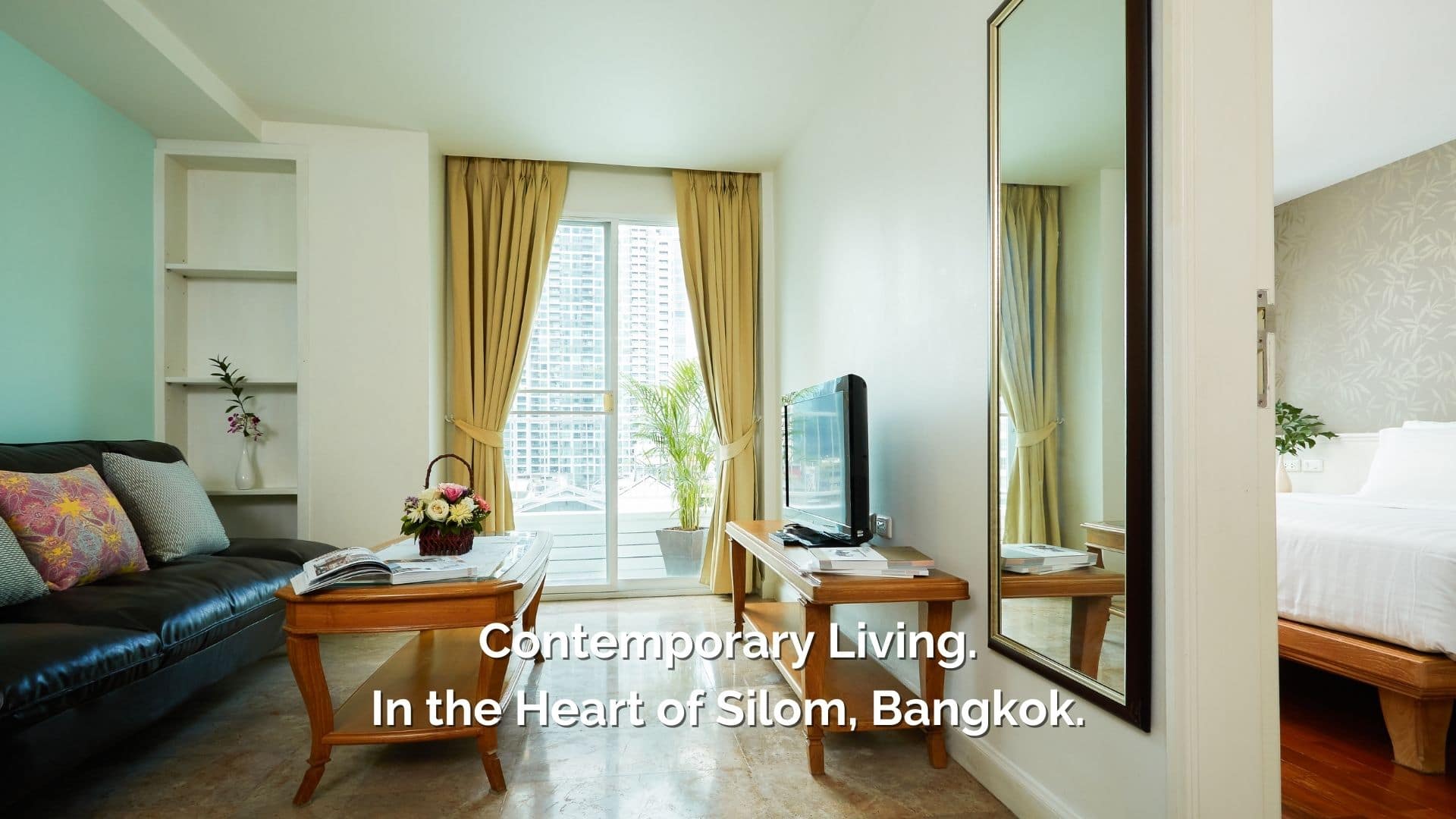Long term serviced apartment in Bangkok - Sabai Sathorn 02