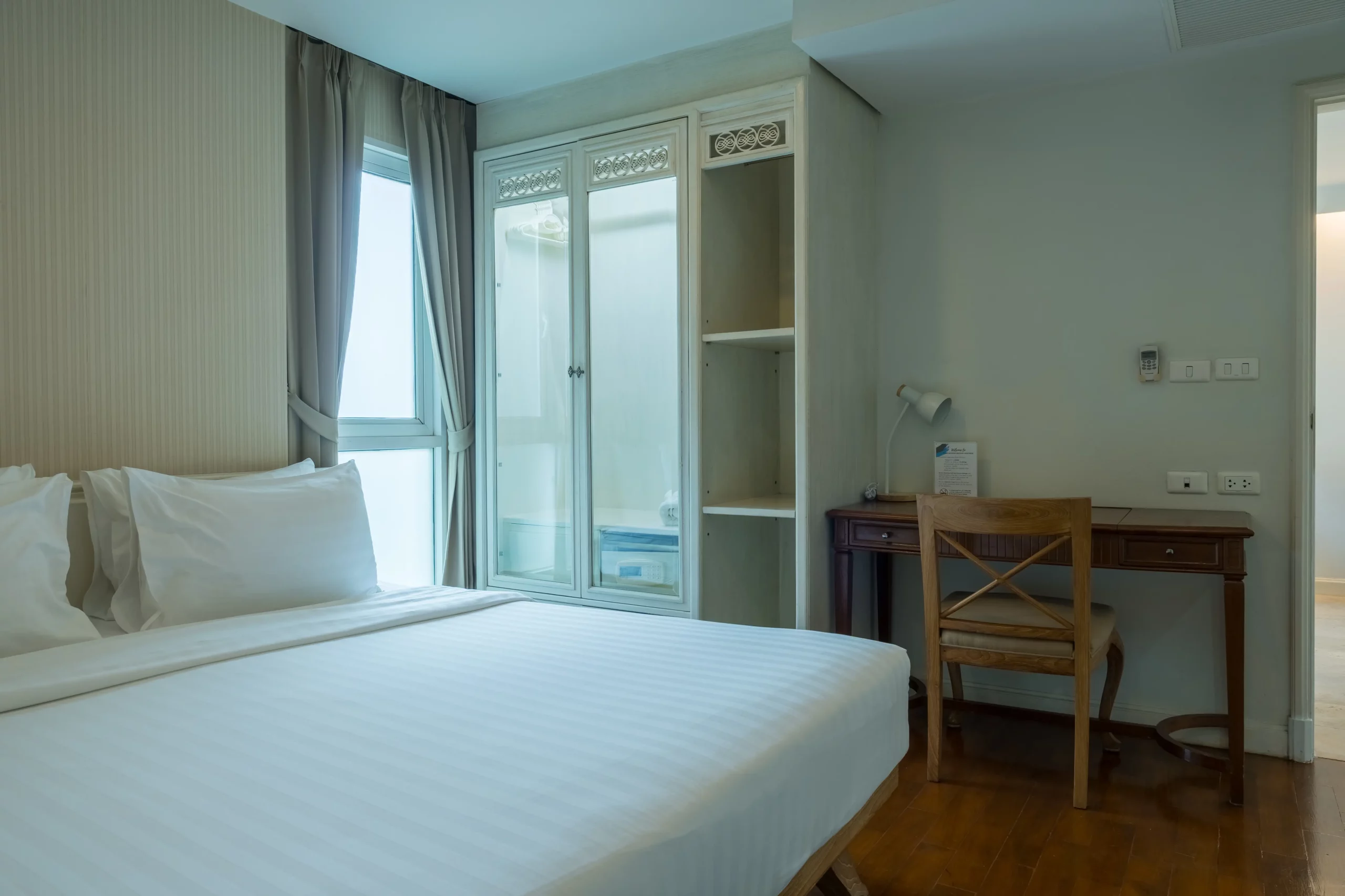 Two bedroom two bathroom service apartment in Silom, Bangkok-012
